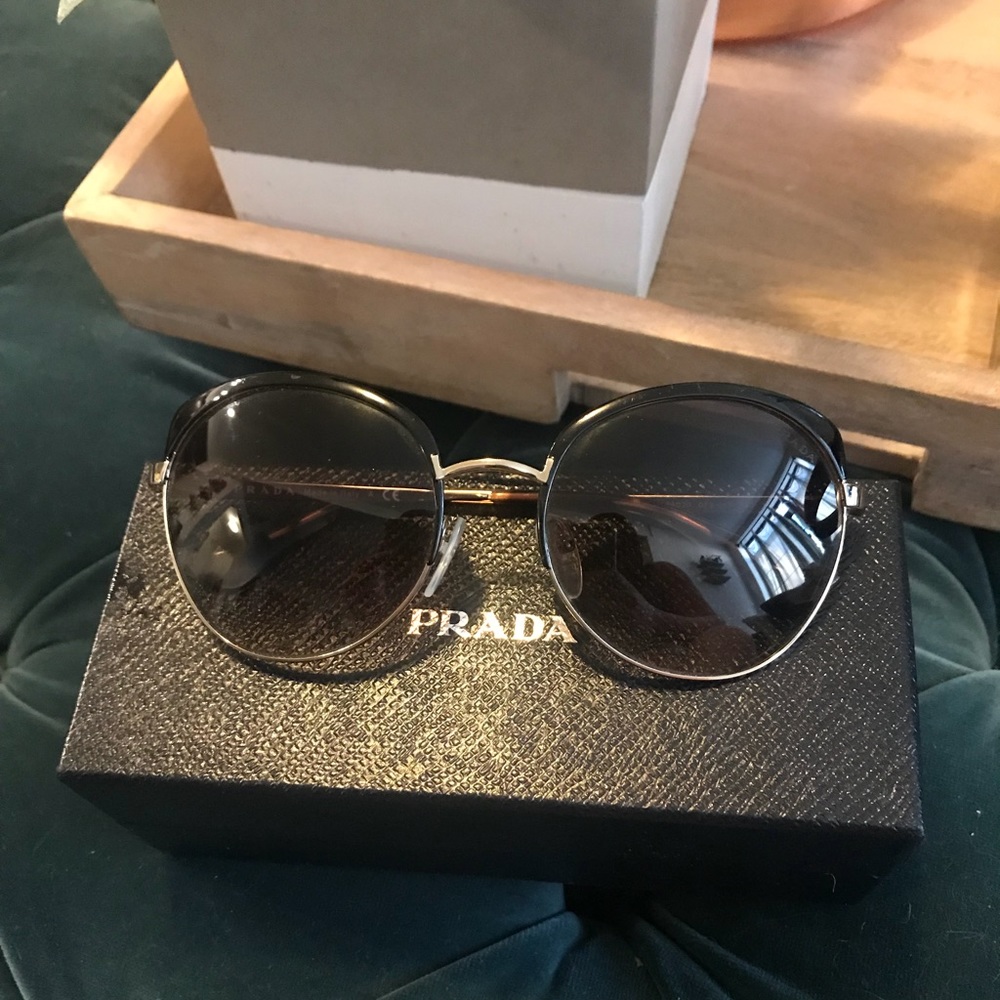 Round Prada sunglasses